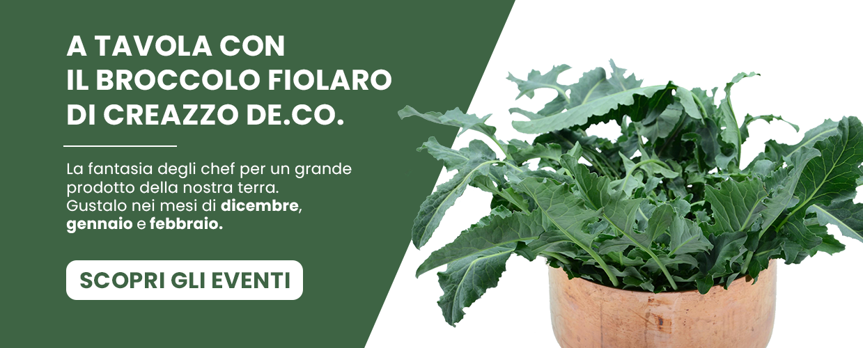 A TAVOLA CON IL BROCCOLO FIOLARO