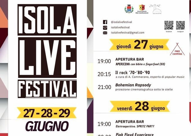 ISOLA LIVE FESTIVAL 2024