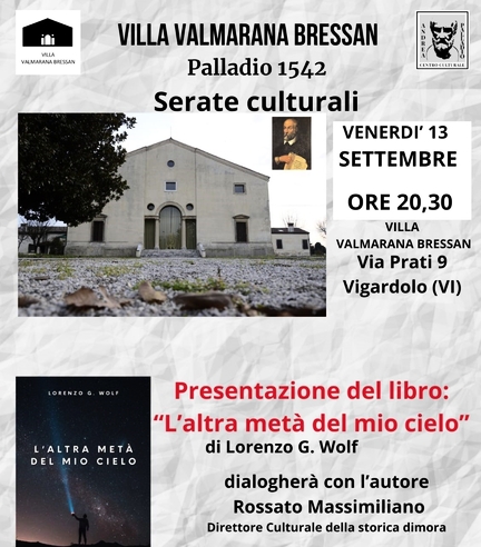 PRESENTAZIONE DEL LIBRO "L'ALTRA METÀ DEL MIO CIELO"