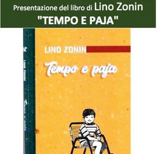 LONIGO SCRIVE LONIGO LEGGE: PRESENTAZIONE DEL LIBRO DI LINO ZONIN