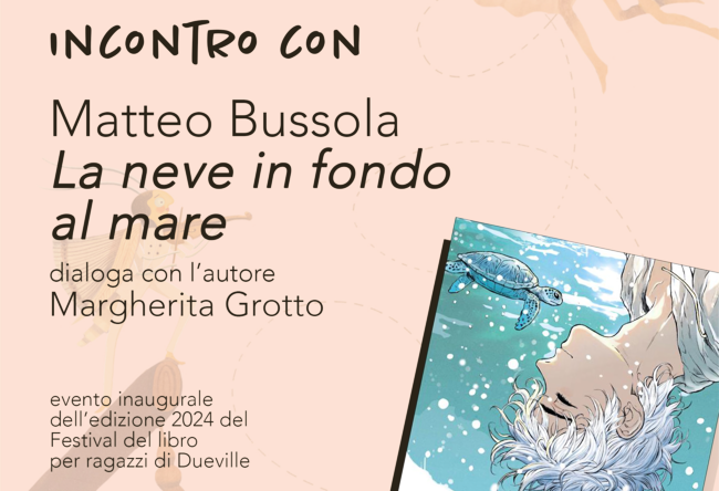 INCONTRO CON L’AUTORE MATTEO BUSSOLA