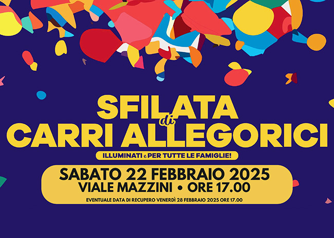 CARNEVALE IN CITTÀ - SFILATA DI CARRI ALLEGORICI